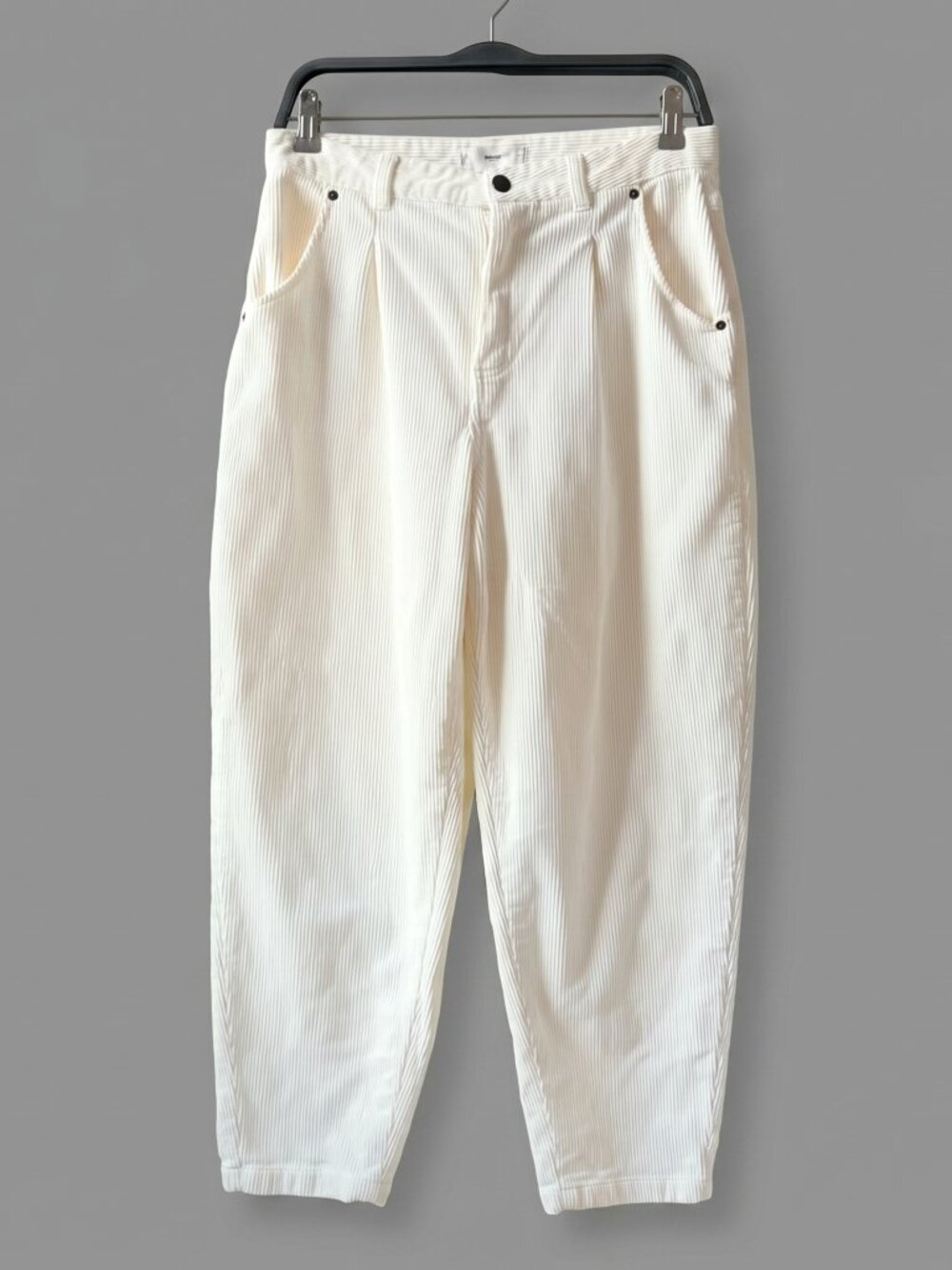 MANGO   Cream  Jeans | High Waist Loose Fit Size 8 pre lowed